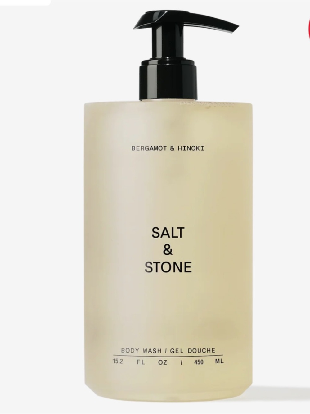 Salt & Stone Bergamot & Hinoki Body Wash